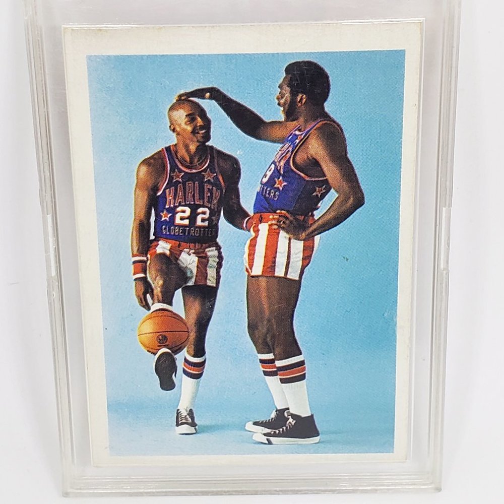 Mel Davis & Freddie Neal 1971-72 Harlem Globetrotters Basketball NBA Card